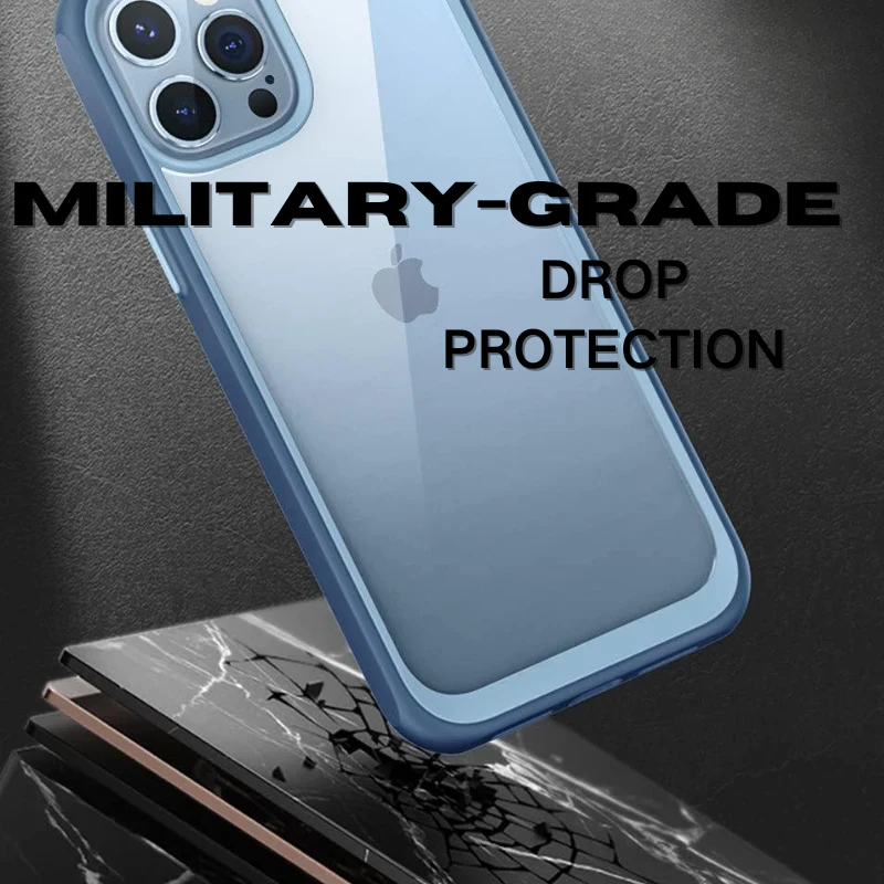 Apple iPhone 13/Mini/Pro/Pro Max Transparent Slim Protection Hybrid Shockproof Essentials Series Case - Image 4