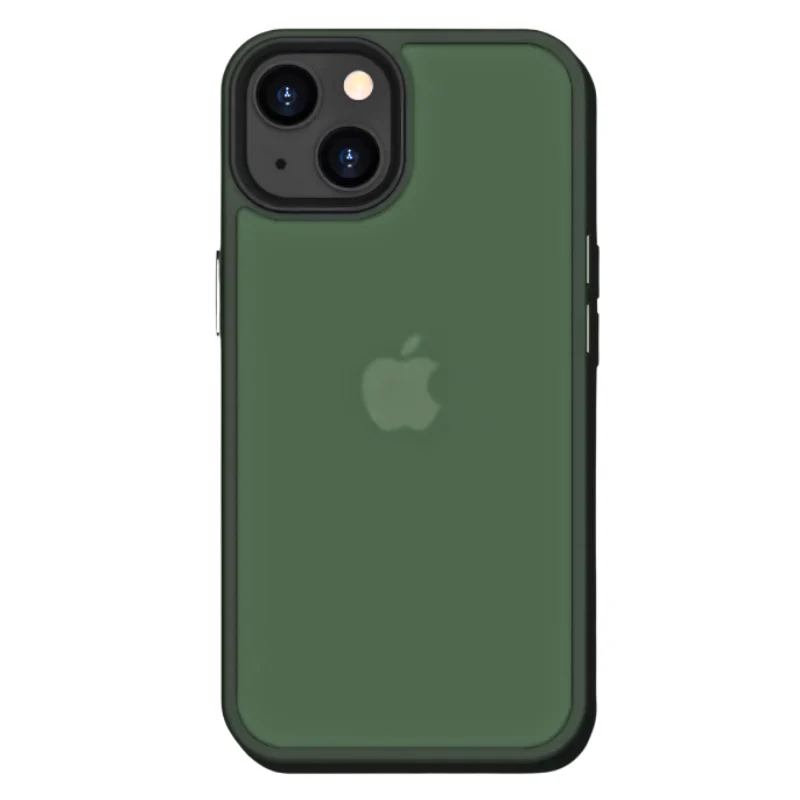 Apple iPhone 16/Plus/Pro/Pro Max Translucent PC + TPU Shockproof Silicone Essentials Series Case - Image 12