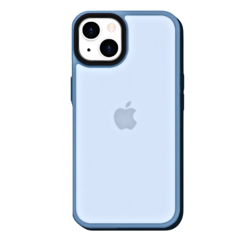 Apple iPhone 16/Plus/Pro/Pro Max Translucent PC + TPU Shockproof Silicone Essentials Series Case - Image 13