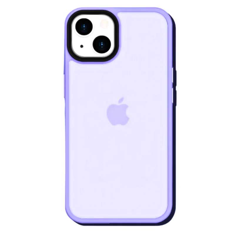 Apple iPhone 16/Plus/Pro/Pro Max Translucent PC + TPU Shockproof Silicone Essentials Series Case - Image 14