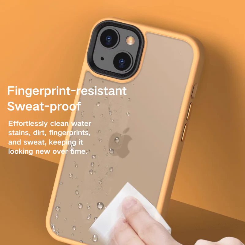 Apple iPhone 16/Plus/Pro/Pro Max Translucent PC + TPU Shockproof Silicone Essentials Series Case - Image 4