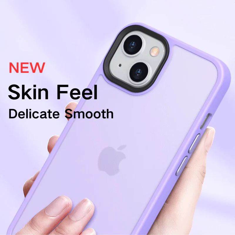 Apple iPhone 16/Plus/Pro/Pro Max Translucent PC + TPU Shockproof Silicone Essentials Series Case - Image 5