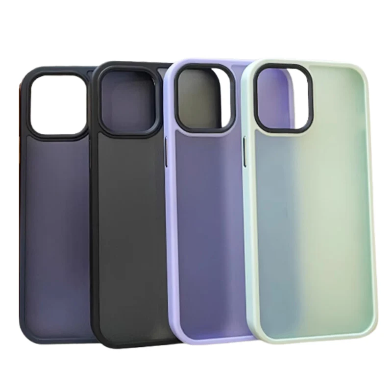 Apple iPhone 16/Plus/Pro/Pro Max Translucent PC + TPU Shockproof Silicone Essentials Series Case - Image 8