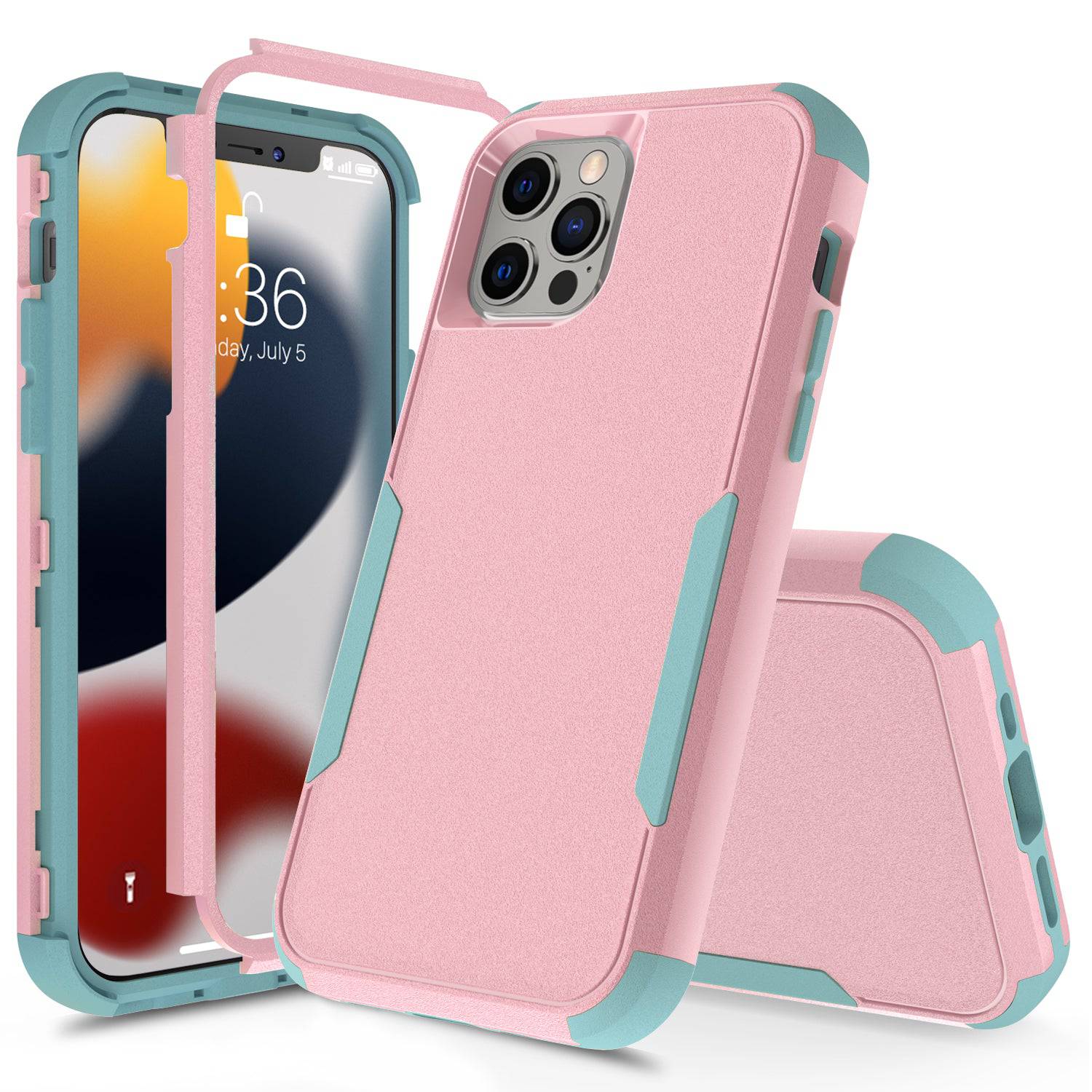 Apple iPhone 15/15 Plus/15 Pro/15 Pro Max Adventurer Commuter Heavy Duty Drop Proof Case - Image 11