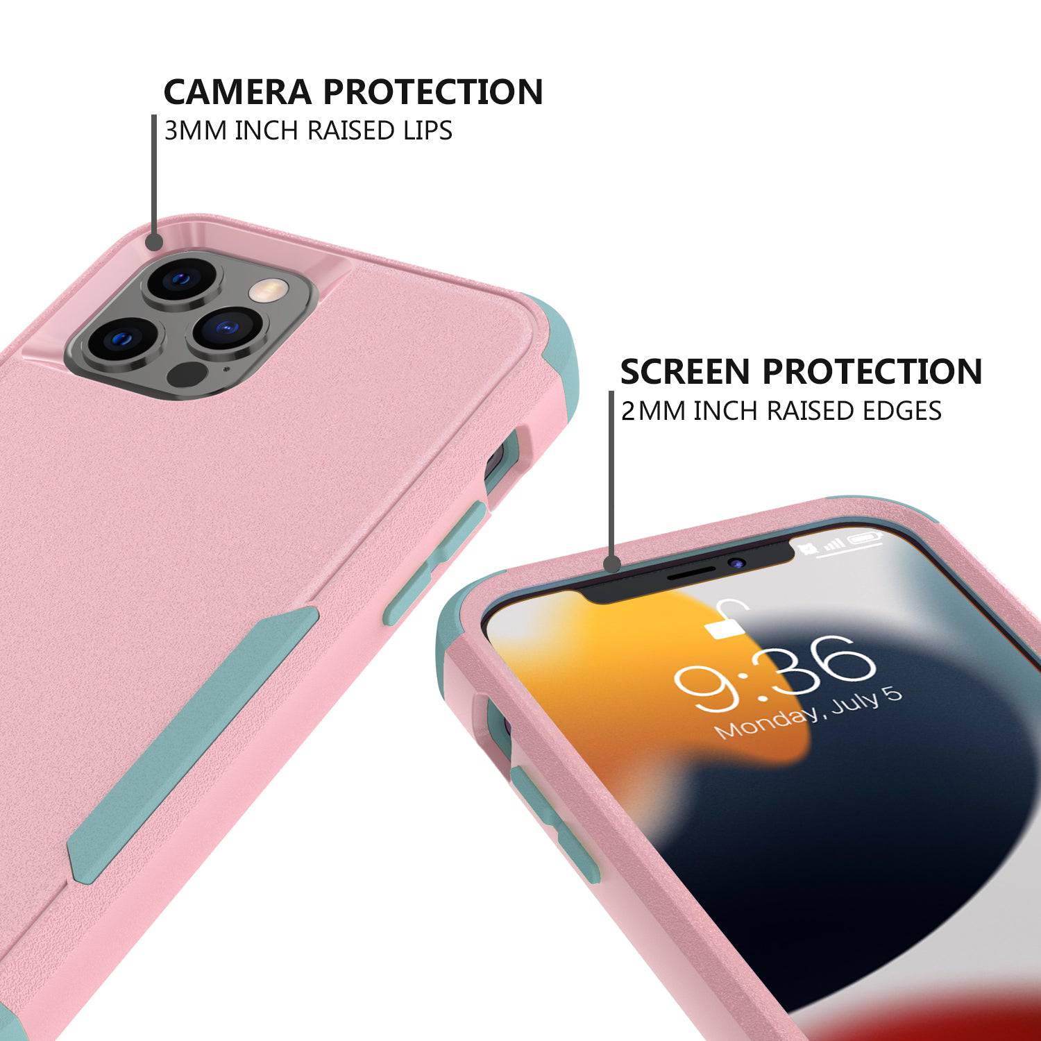 Apple iPhone 15/15 Plus/15 Pro/15 Pro Max Adventurer Commuter Heavy Duty Drop Proof Case - Image 5