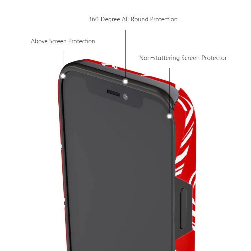 Apple iPhone 16/Pro/Pro Max/Plus - Christmas Candy Full-Body Shockproof Case - Image 6