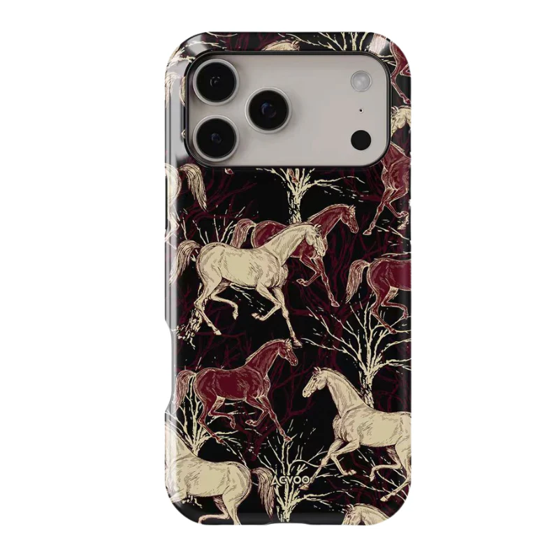 Apple iPhone 17/Air/Pro/Max - Retro Mustang Creative Shockproof Phone Case - Image 3