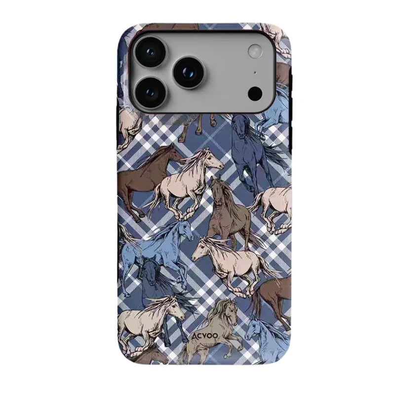 Apple iPhone 17/Air/Pro/Max - Retro Mustang Creative Shockproof Phone Case - Image 5