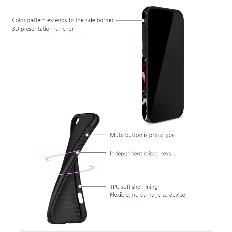 Apple iPhone 17/Air/Pro/Max - Retro Mustang Creative Shockproof Phone Case - Image 6