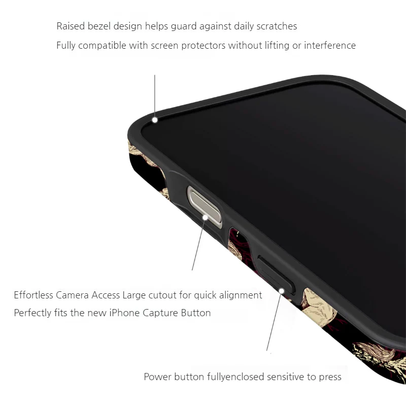 Apple iPhone 17/Air/Pro/Max - Retro Mustang Creative Shockproof Phone Case - Image 7