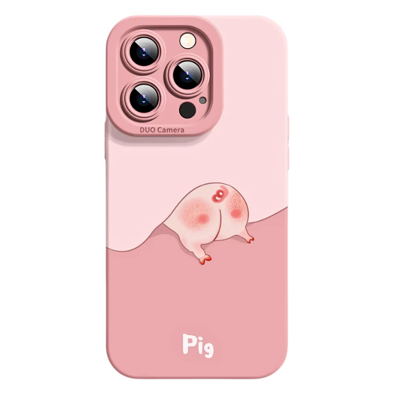 Apple iPhone 16/Plus/Pro/Pro Max Ultra-thin Liquid Silicone Shockproof Essentials Series Case - Image 2