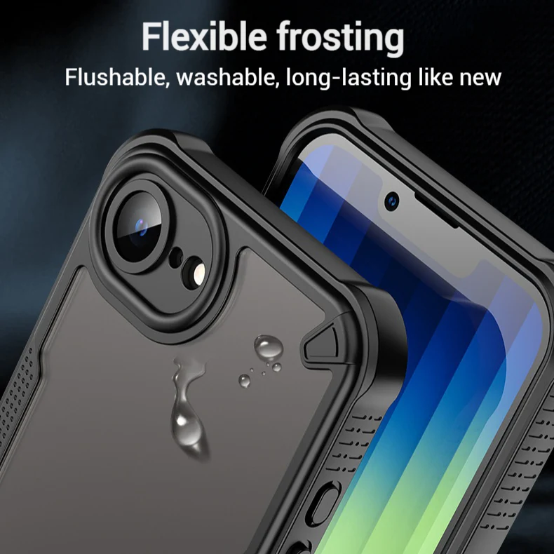 Apple iPhone 16e & 17e Matte Soft-Touch Full-Cover Essential Case - Image 6
