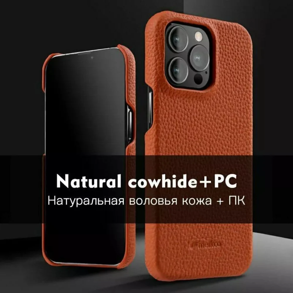 Apple iPhone 16e & 17e - Melkco Business Drop-proof Genuie Leather Series Case - Image 10