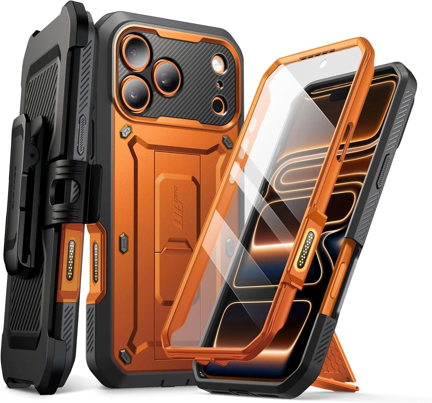Apple iPhone 17/Pro/Pro Max - SUPCASE Military-Grade Full Body Heavy Duty Phone Case