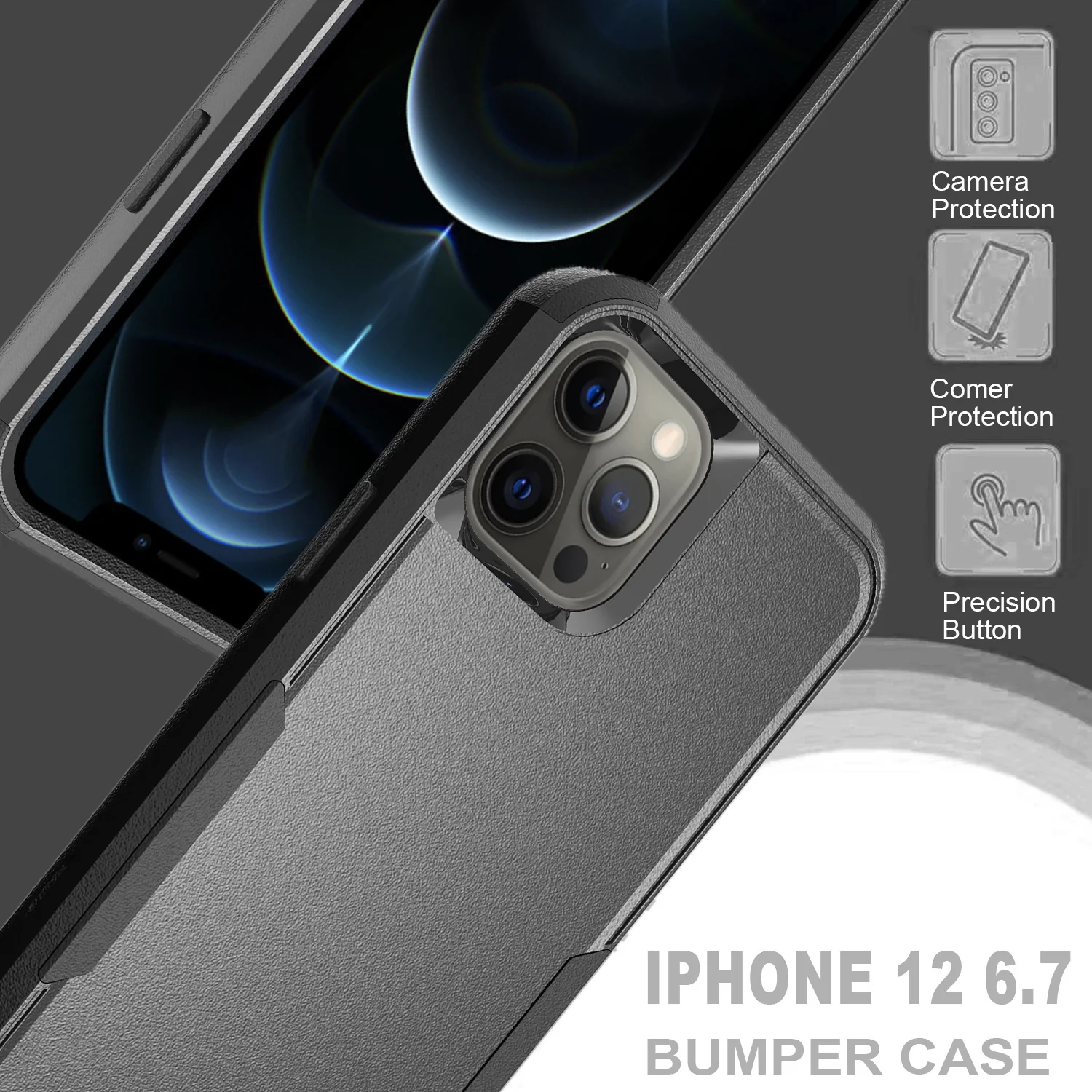 Apple iPhone 6/6s/7/8/Plus/SE 2020 Adventure Commuter Heavy Duty Drop Proof Case - Image 12