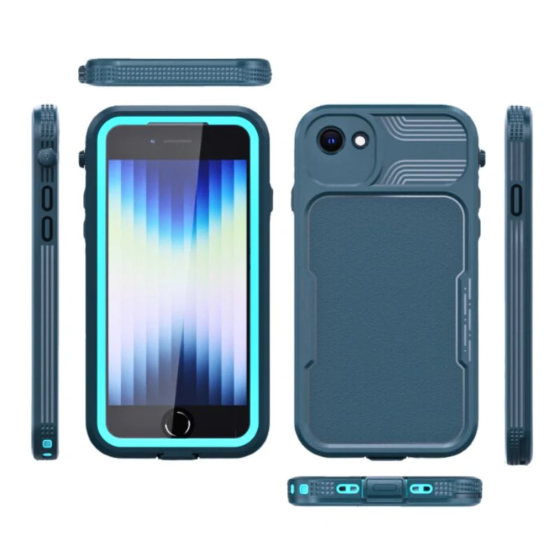 Apple iPhone 7 / 8 / iPhone SE 2 (2020) / SE 3 (2022) - Shellbox Full Covered Waterproof Heavy Duty Tough Armor Case - Image 5