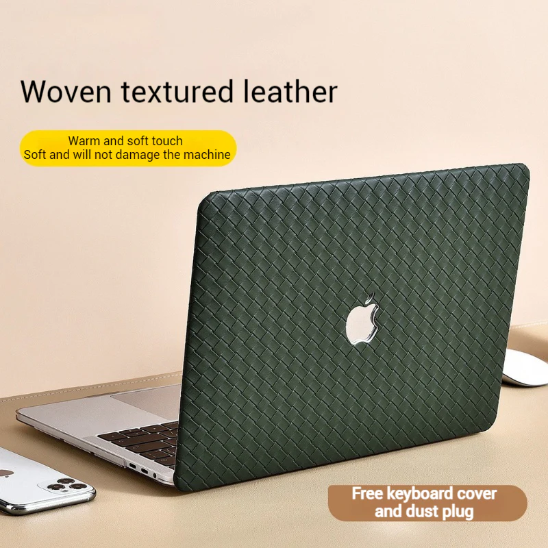 Apple MacBook Air 15.3" (A2941 & A3114 & A3241) - Woven Texture Shockproof Soft Case - Image 8