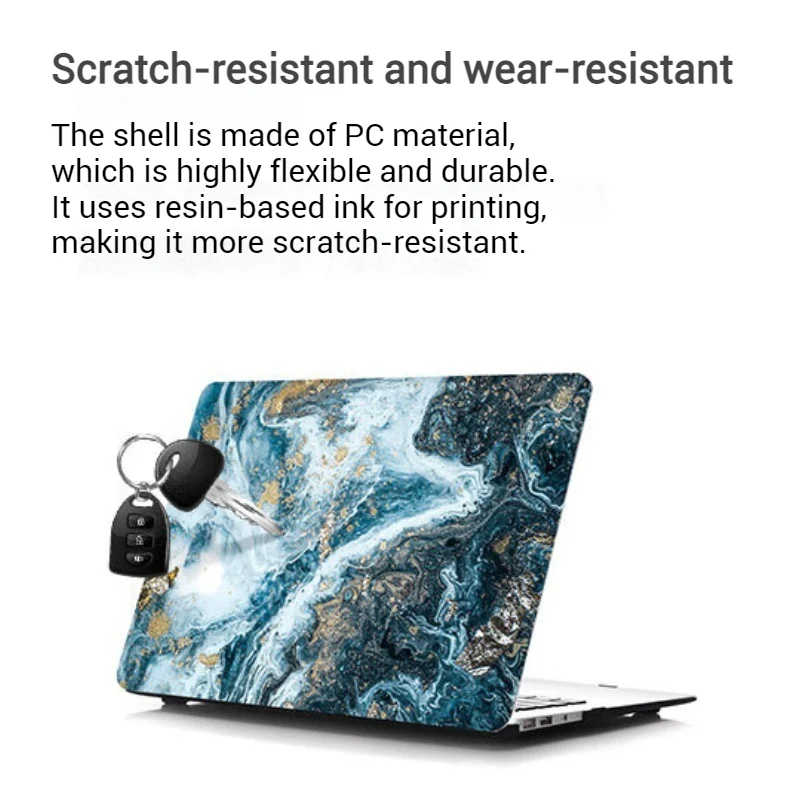 Apple MacBook Pro 13"  (A1706 & A1989 & A1708 & A2159) - Hollow-Out Painted Shockproof Protective Case - Image 5