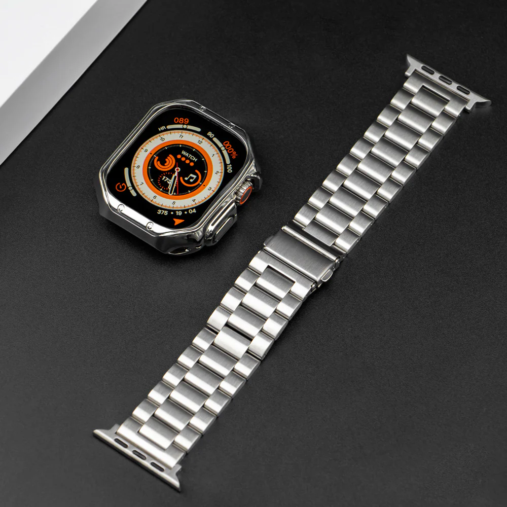 Apple Watch Series 1/2/3/4/5/SE/6/7/8 Stainless Steel Watch Band Strap - Image 6