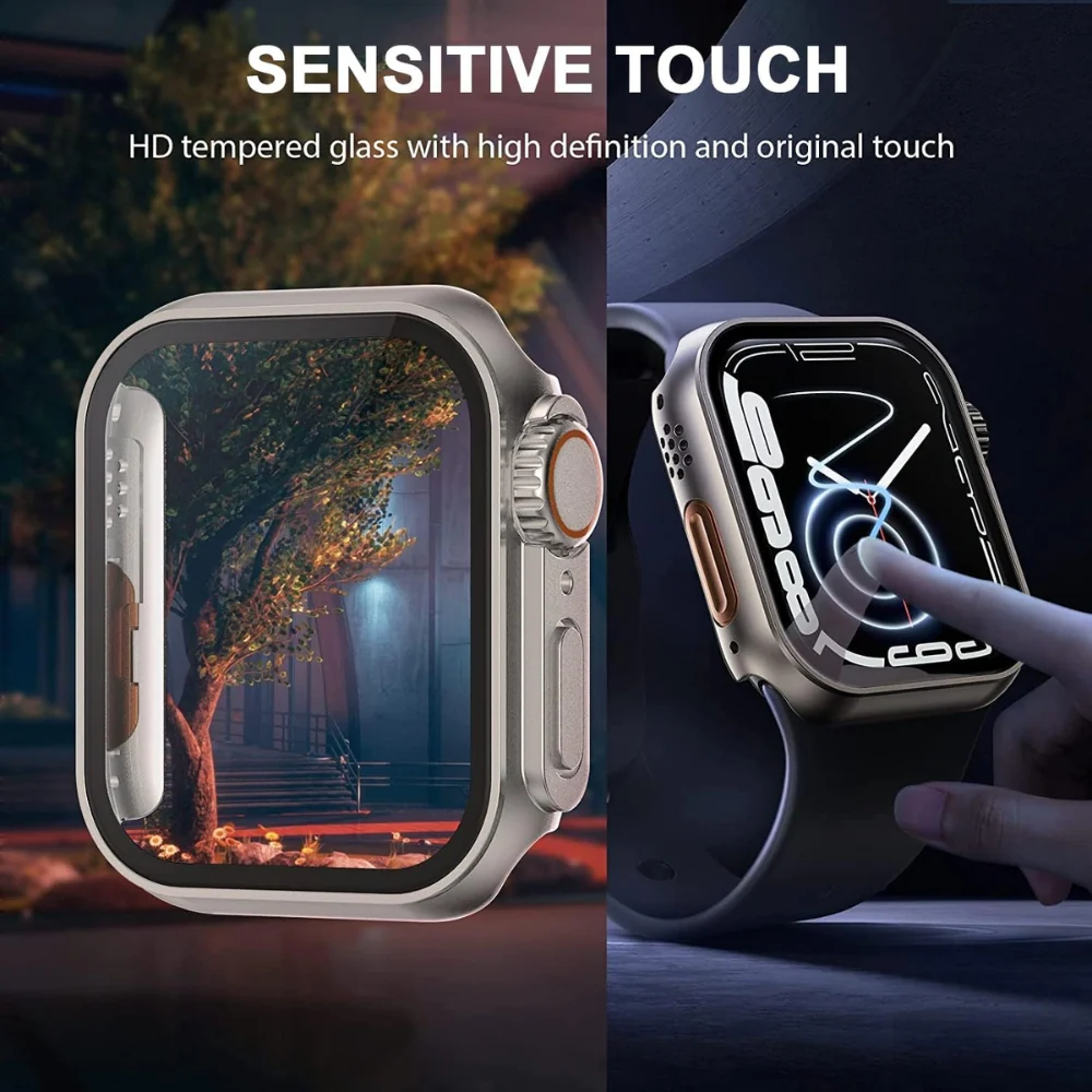 Apple Watch Series 4/5/6/SE/7/8 - Simple Full Cover Shockproof Ultra Waterproof Case - Image 11