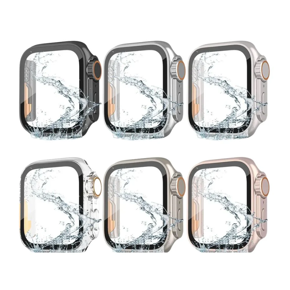 Apple Watch Series 4/5/6/SE/7/8 - Simple Full Cover Shockproof Ultra Waterproof Case - Image 3