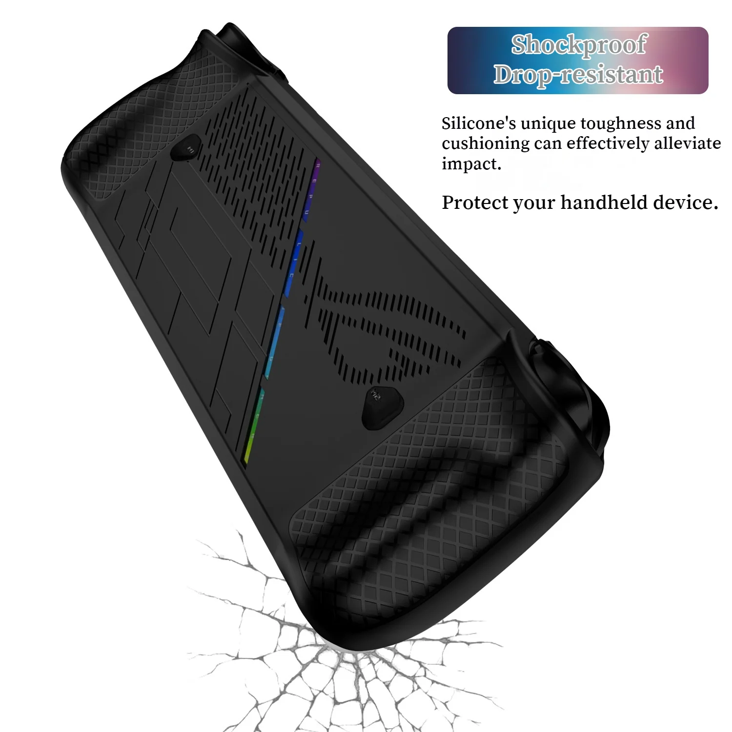 ASUS ROG Gally X - Full Coverage Shockproof TPU Soft Protective Case Cover - Image 5