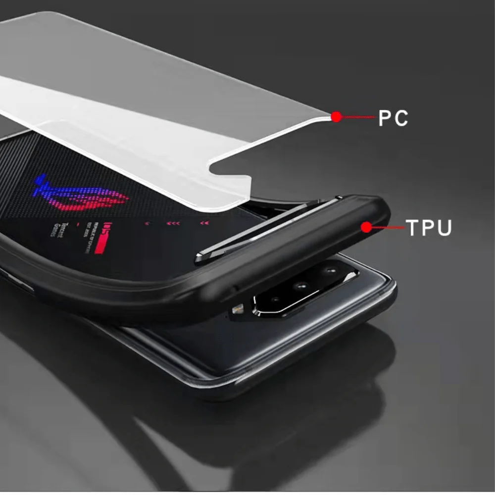 ASUS Rog Phone 6 & 6 Pro TPU + PC Heavy Duty Protective Case - Image 4