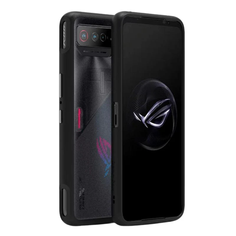 ASUS Rog Phone 7 & 7 Ultimate - Transparent & Matte Military-grade Shockproof Heavy Duty Series Case - Image 3