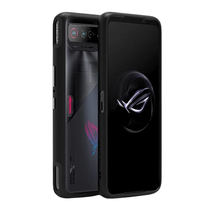 ASUS Rog Phone 7 & 7 Ultimate - Transparent & Matte Military-grade Shockproof Heavy Duty Series Case - Image 4
