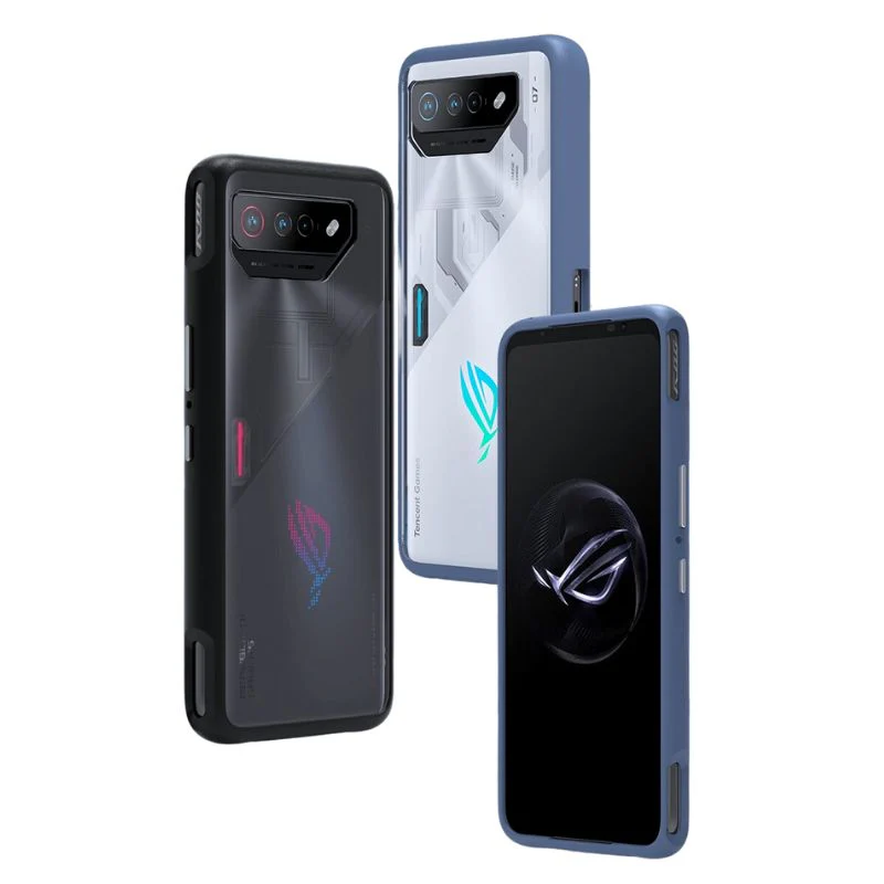 ASUS Rog Phone 7 & 7 Ultimate - Transparent & Matte Military-grade Shockproof Heavy Duty Series Case - Image 5