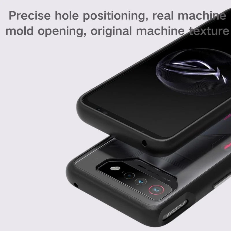 ASUS Rog Phone 7 & 7 Ultimate - Transparent & Matte Military-grade Shockproof Heavy Duty Series Case - Image 6
