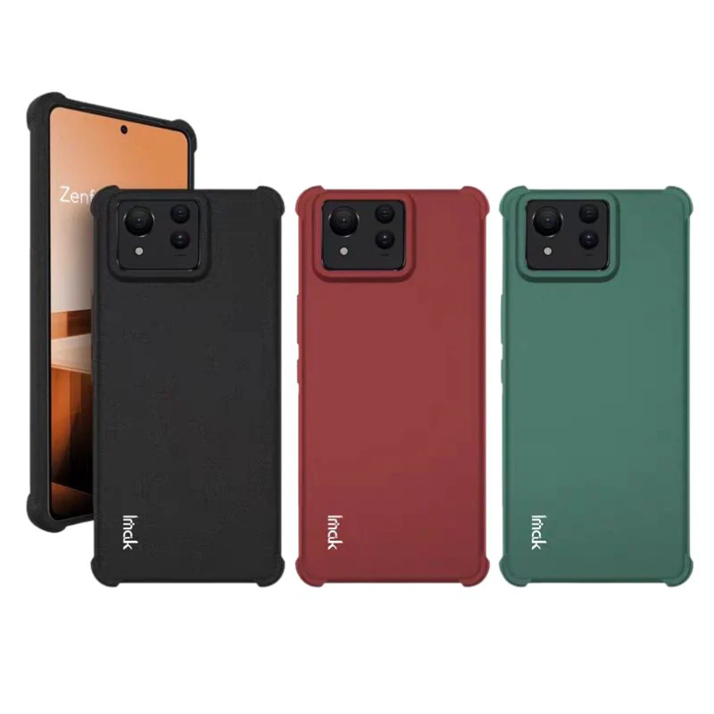 ASUS Zenfone 11 Ultra - Matte Shockproof Soft Case With Air Cushion Essentials Series Case - Image 4