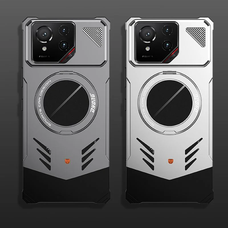 ASUS ROG Phone 9 & Pro - 360 Degree Frameless Metal Heat Dissipation Snap-on Case - Image 2