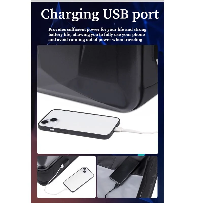 ASUS TUF Gaming A16/F16 2024 - Business Hard Shell Anti-Theft Password Back Bag - Image 6