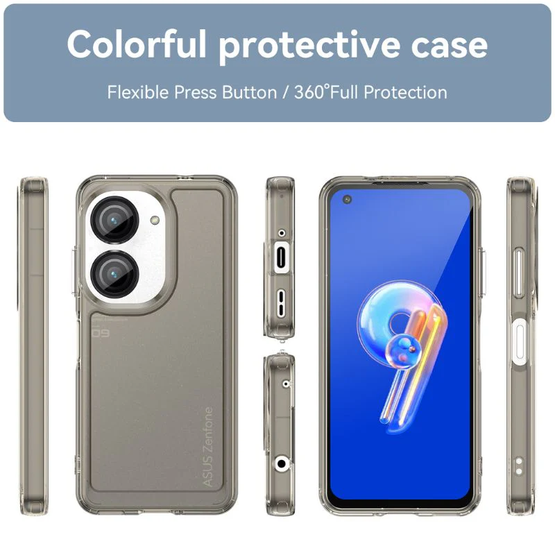 ASUS Zenfone 10 - TPU Air Cushion Shockproof Essentials Series Soft Case - Image 5