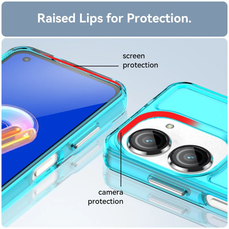 ASUS Zenfone 10 - TPU Air Cushion Shockproof Essentials Series Soft Case - Image 6