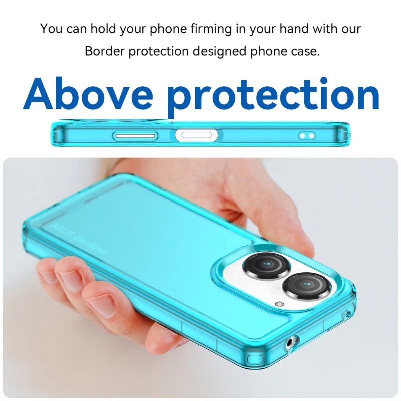 ASUS Zenfone 10 - TPU Air Cushion Shockproof Essentials Series Soft Case - Image 9