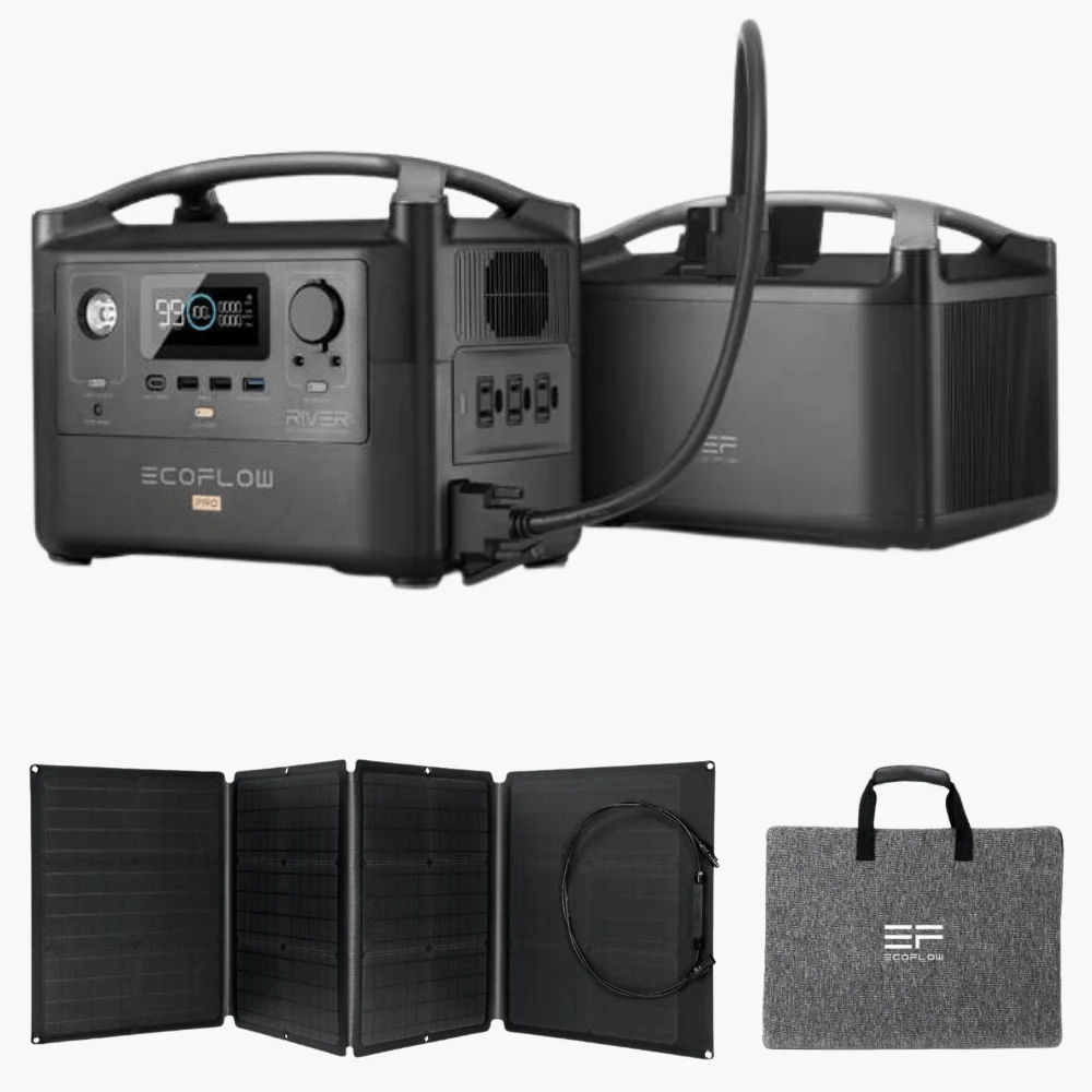 [AU Version][Solar Panel Expandable] EcoFlow River Pro 600W 720Wh/200000mAh Portable Power Station