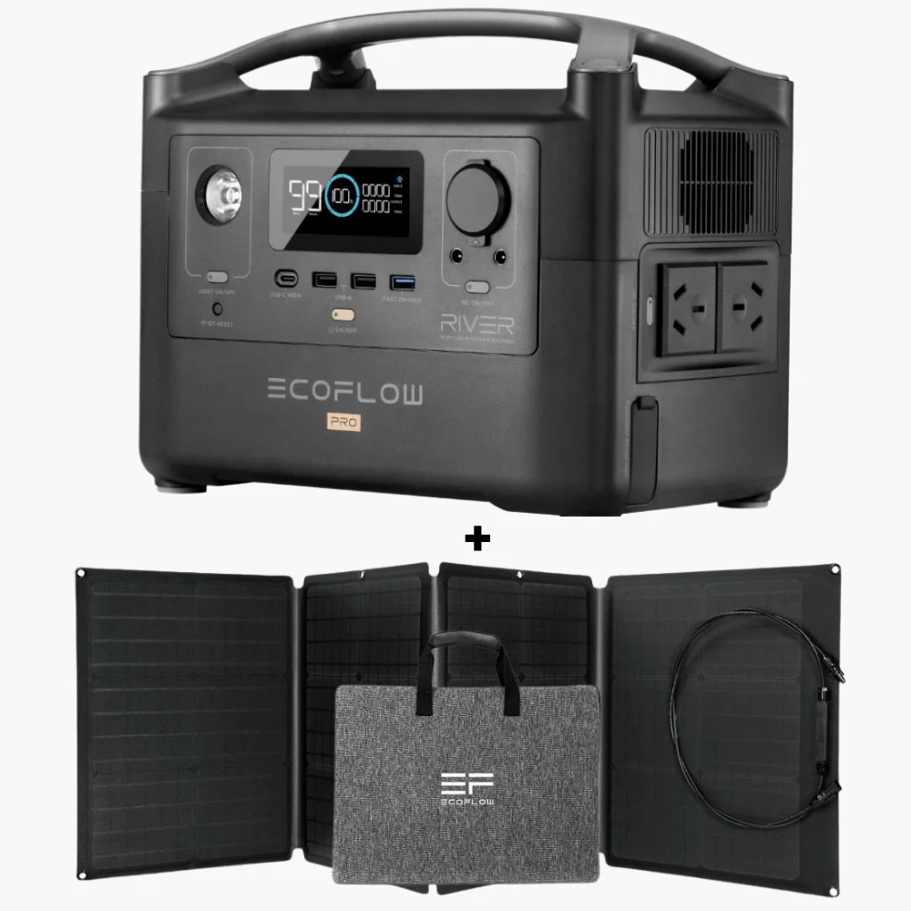 [AU Version][Solar Panel Expandable] EcoFlow River Pro 600W 720Wh/200000mAh Portable Power Station - Image 3