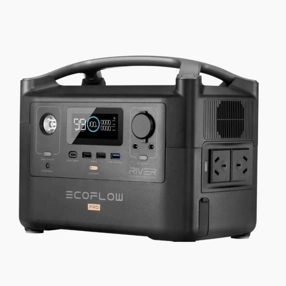 [AU Version][Solar Panel Expandable] EcoFlow River Pro 600W 720Wh/200000mAh Portable Power Station - Image 4
