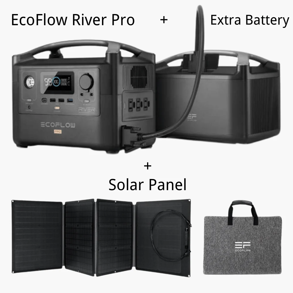[AU Version][Solar Panel Expandable] EcoFlow River Pro 600W 720Wh/200000mAh Portable Power Station - Image 5