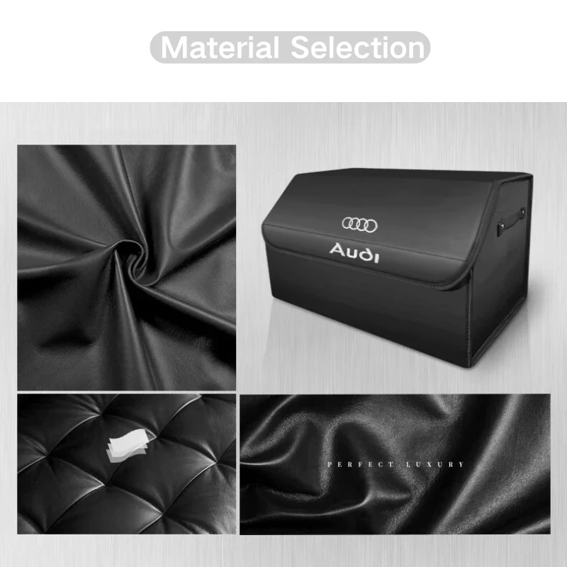 Audi Car Trunk Storage Box for Q5L, A6L, Q6, Q7, Q8, Q3, Q2L, A3, A4, A5, A7, A8L - Image 5