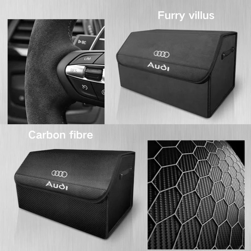 Audi Car Trunk Storage Box for Q5L, A6L, Q6, Q7, Q8, Q3, Q2L, A3, A4, A5, A7, A8L - Image 7