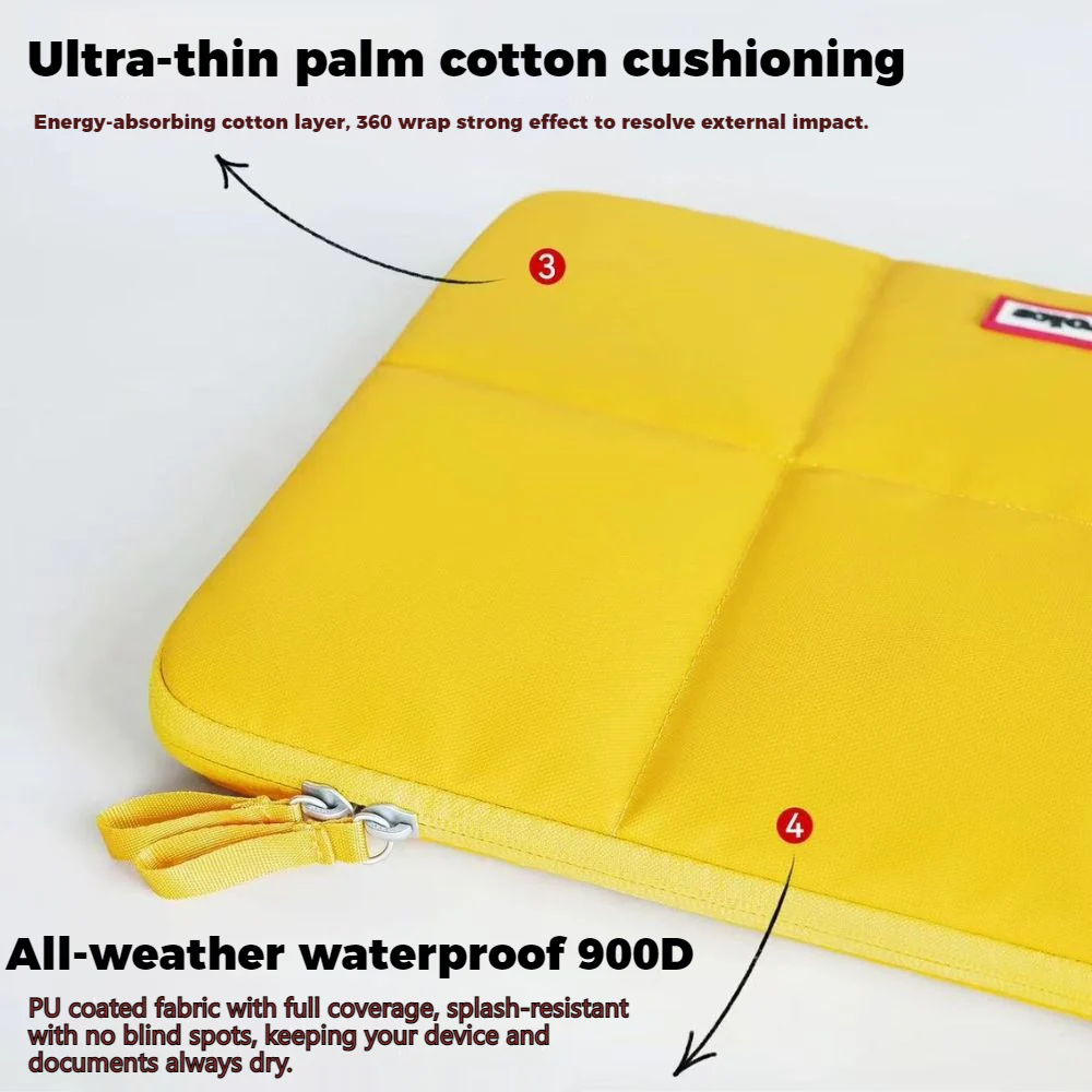 Avoke Premium Design Soft Padded 13"/14"/15" Universal Laptop Sleeve & Tablet Carry Case - Image 8