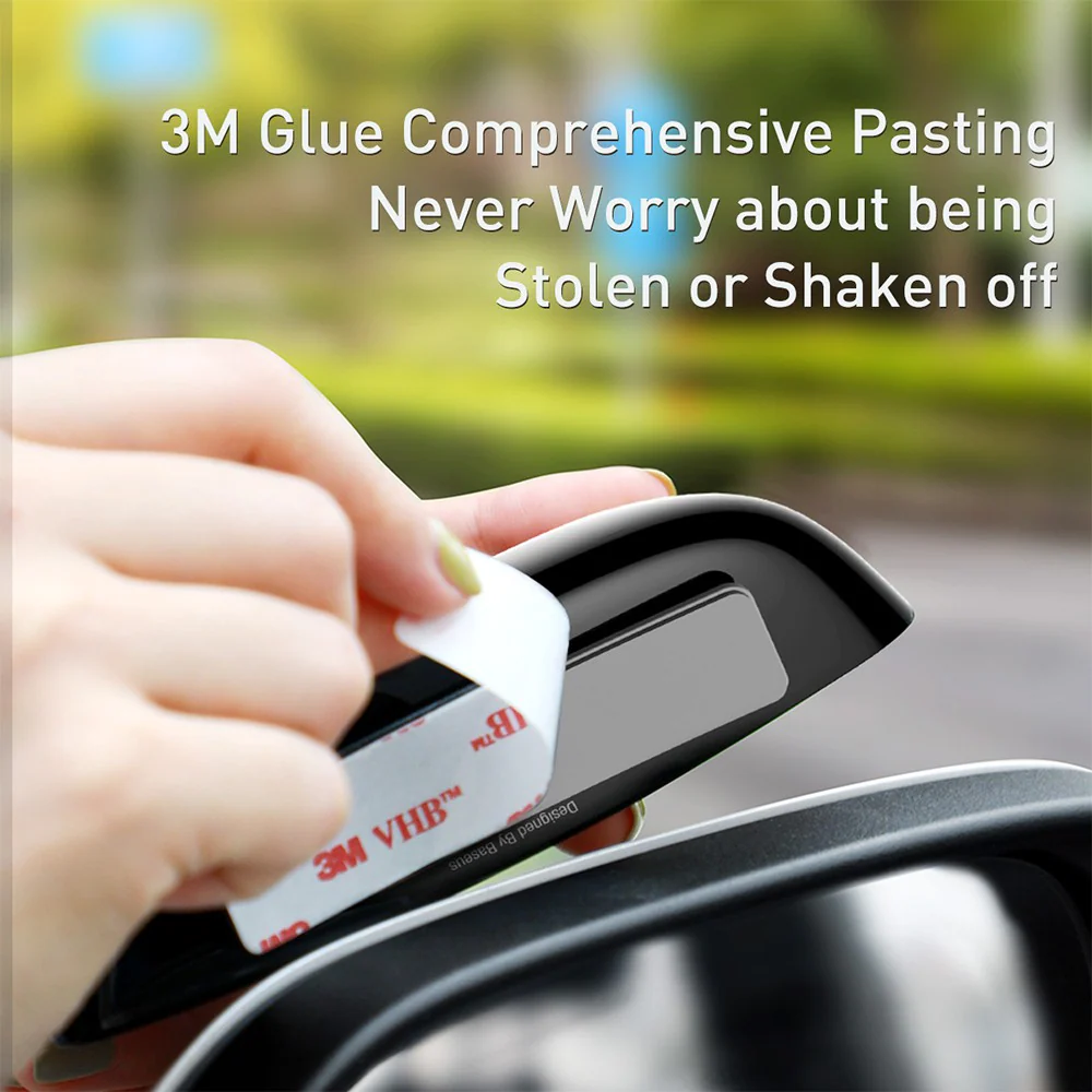 Baseus 2 PCS Large View Reversing Auxiliary Mirror - Image 6