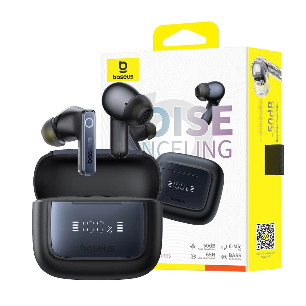 Baseus Bowie 35 True Wireless Earphones-Cosmic Black (A00073800123-00) - Image 10