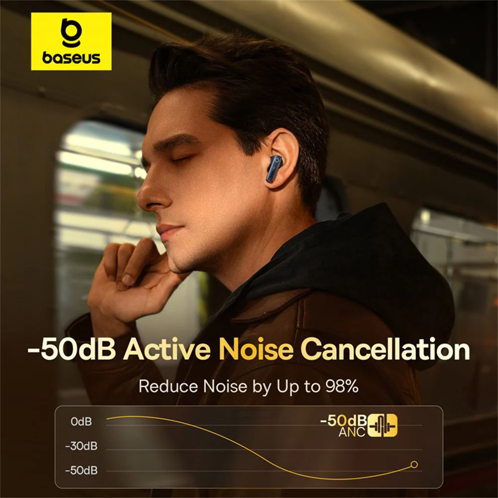 Baseus Bowie 35 True Wireless Earphones-Cosmic Black (A00073800123-00) - Image 9