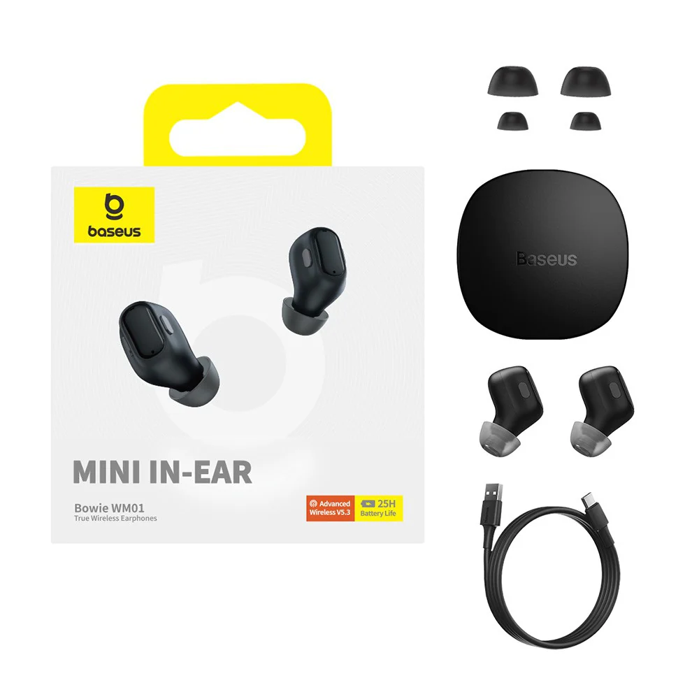 Baseus Bowie WM01 True Wireless Earphones - Image 9