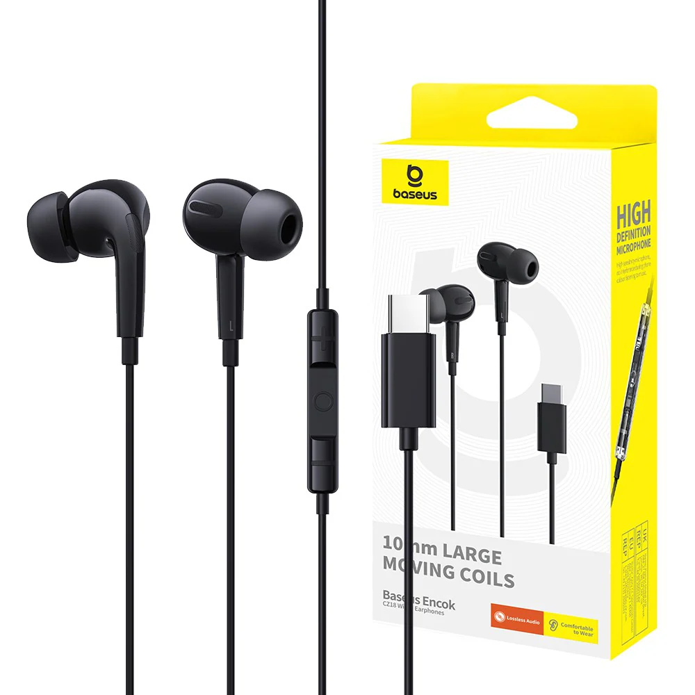Baseus Encok CZ18 Wired Earphones - Image 11