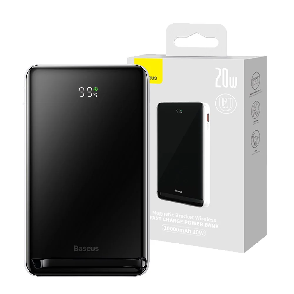 Baseus Magnetic Bracket Wireless Fast Charge Power Bank 10000mAh 20W - Image 12